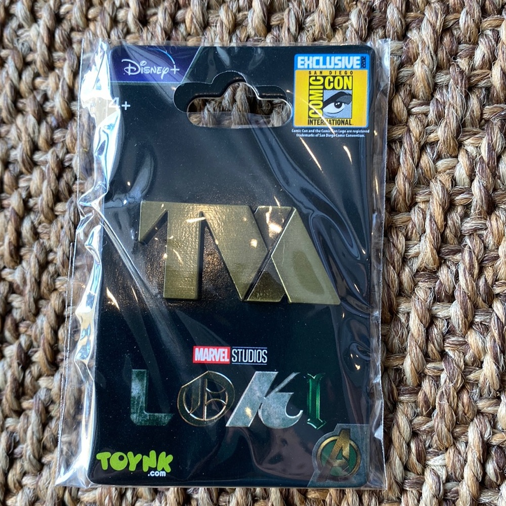Disney+ Loki BELIEVE Marvel Limited Edition Pin Toynk SDCC 2022 Exclusive Set
